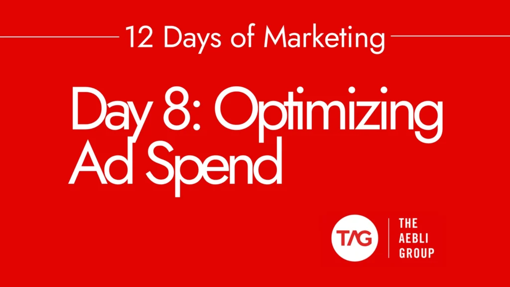 Day 8: Optimizing Ad Spend