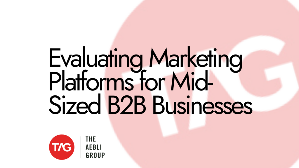 Evaluating Marketing Platforms for Mid-Sized B2B Businesses
