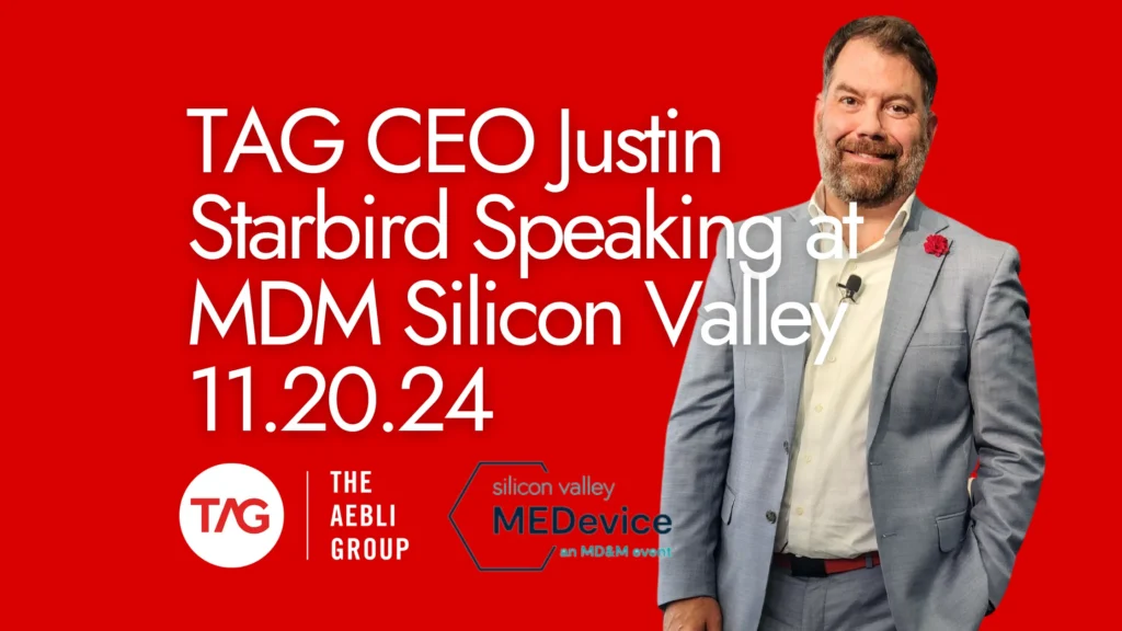 TAG CEO justin starbird speaking