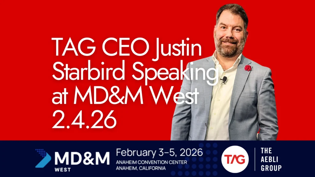 TAG CEO justin starbird speaking