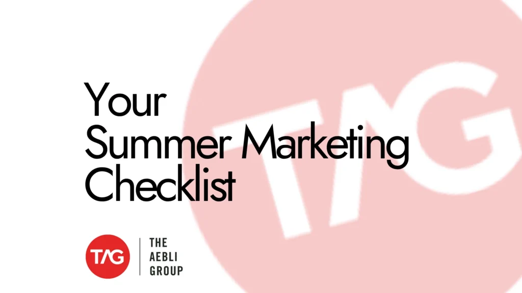 Your Summer Marketing TAG