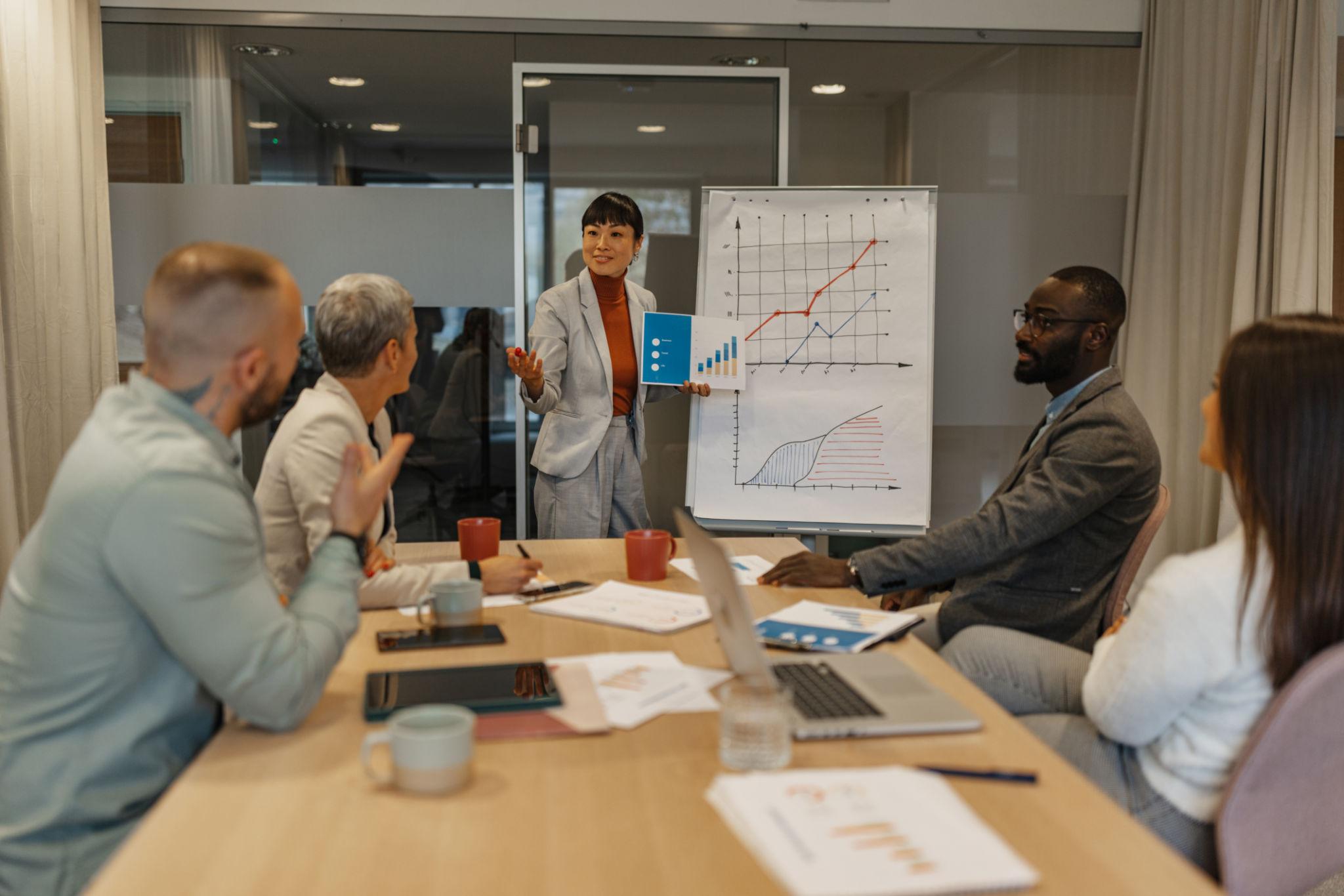 Business consultant presentation