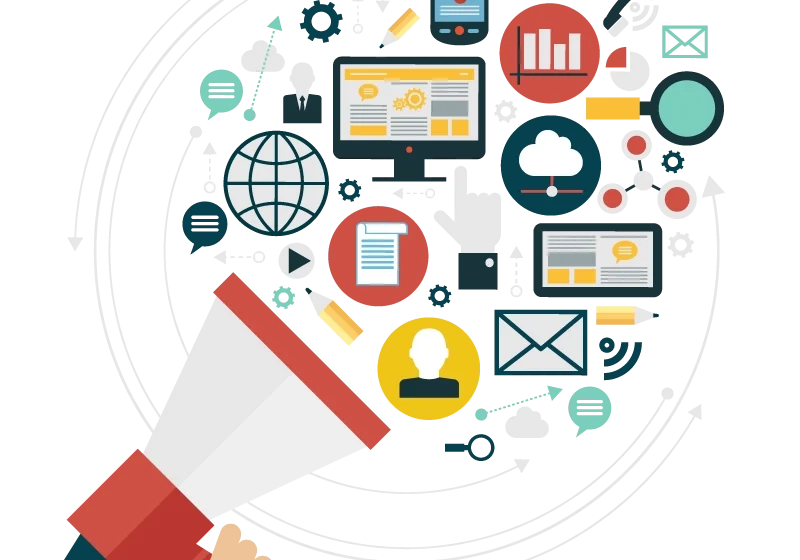 inbound marketing illustration